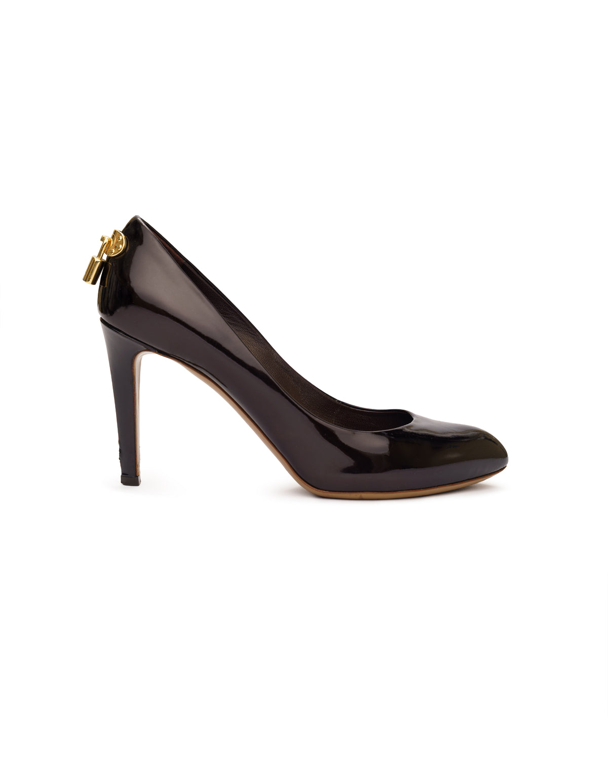 Louis Vuitton Oh Really! Padlock Pumps Burgundy