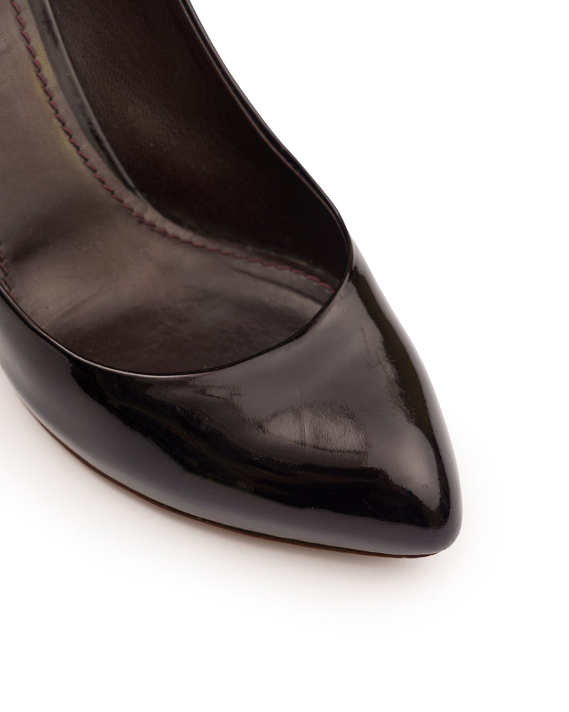 Louis Vuitton Oh Really! Padlock Pumps Burgundy thumbnail