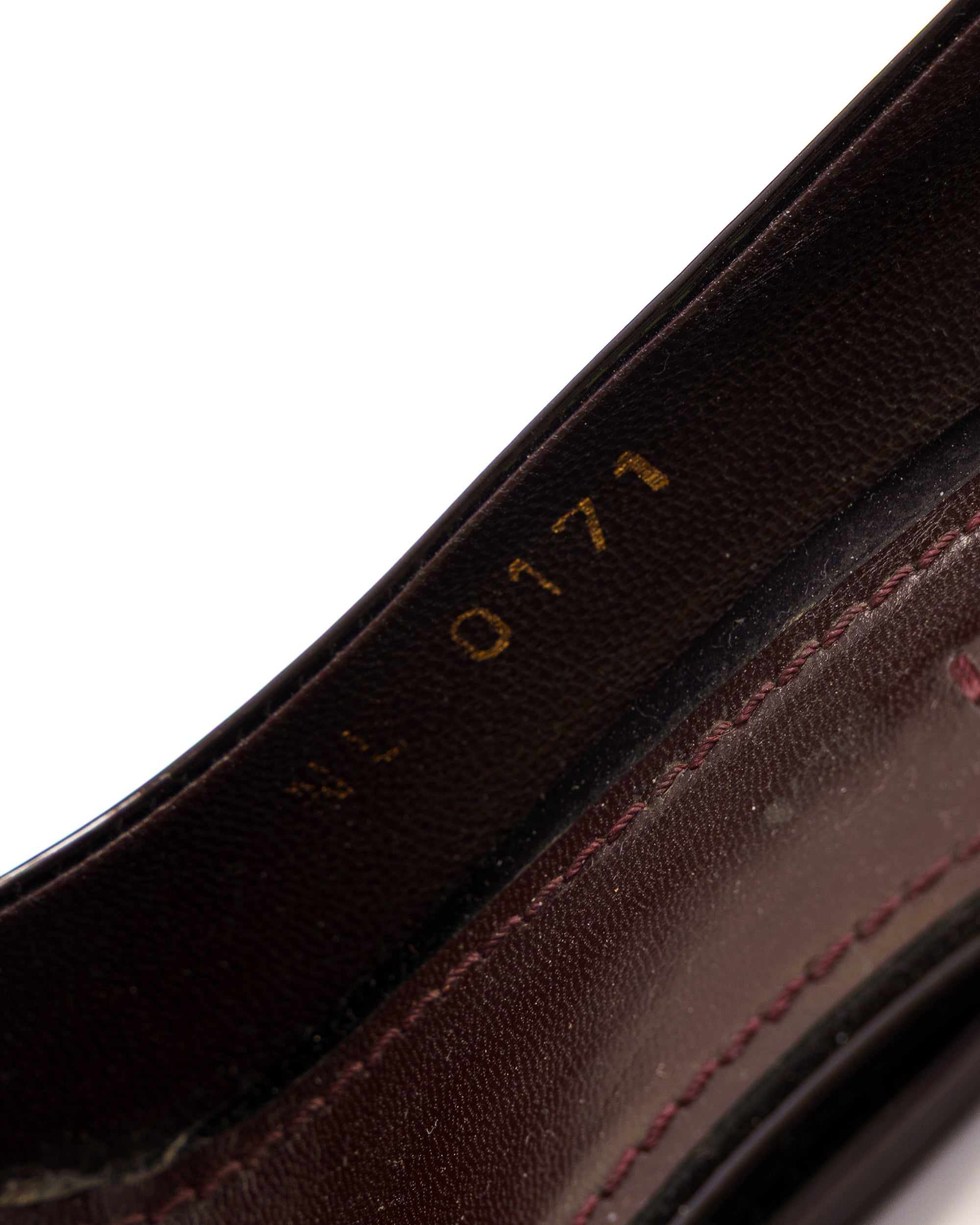 Louis Vuitton Oh Really! Padlock Pumps Burgundy