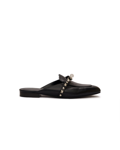 Hermès oz studded mule