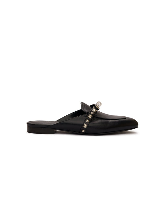 Hermès oz studded mule