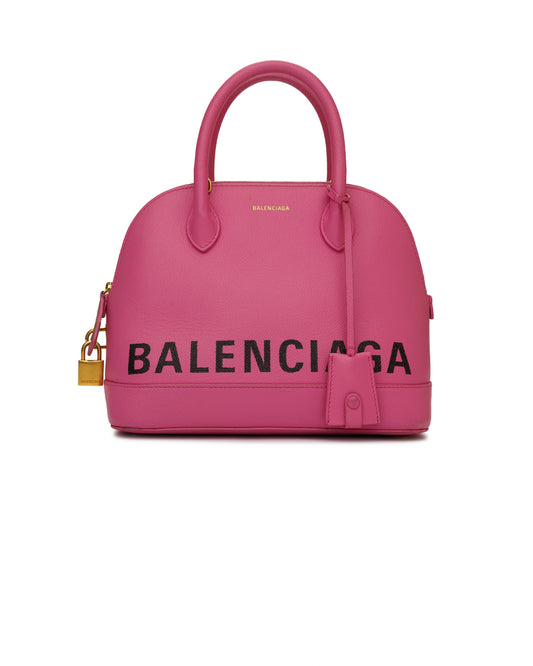Balenciaga Ville Top Handle S Pink