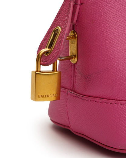 Balenciaga Ville Top Handle S Pink