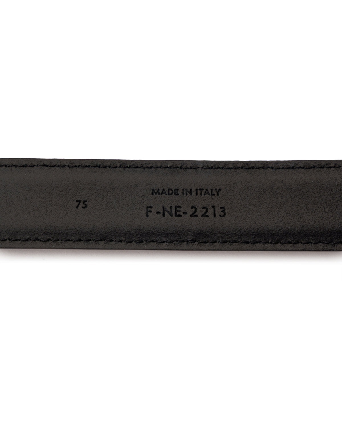 Celine Triomphe Belt Black
