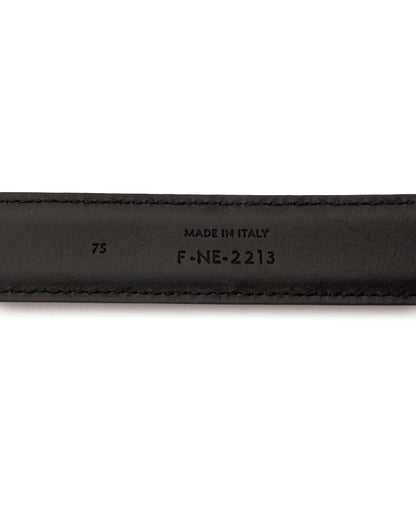 Celine Triomphe Belt Black