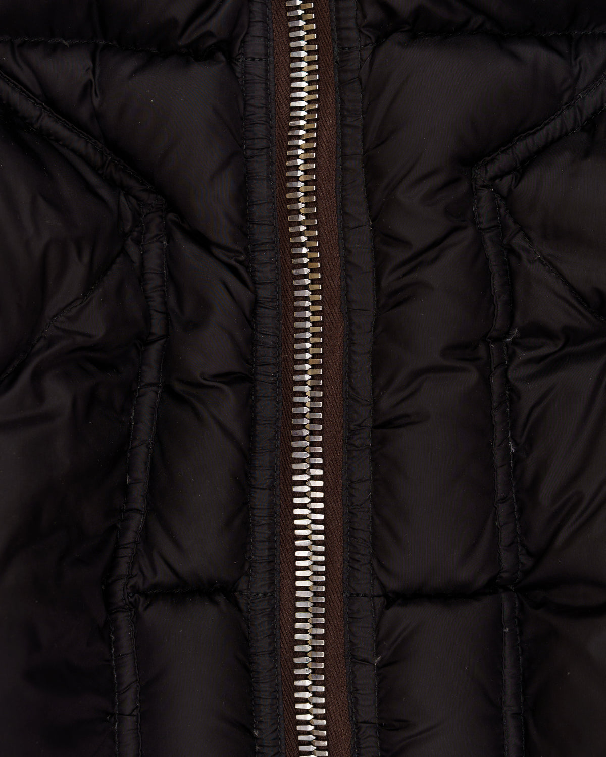 Rick Owens asymmetrical puffer jacket
