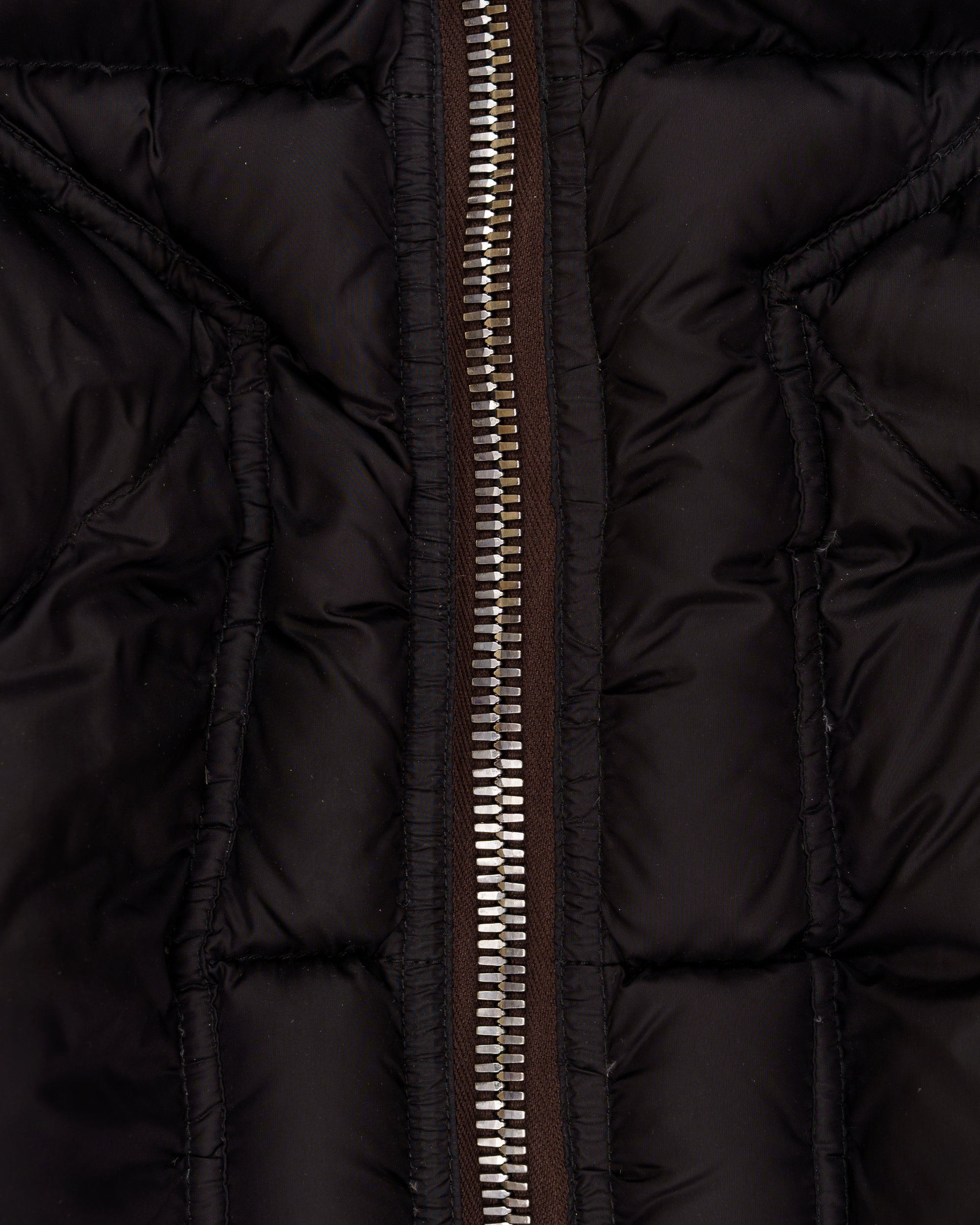 Rick Owens asymmetrical puffer jacket