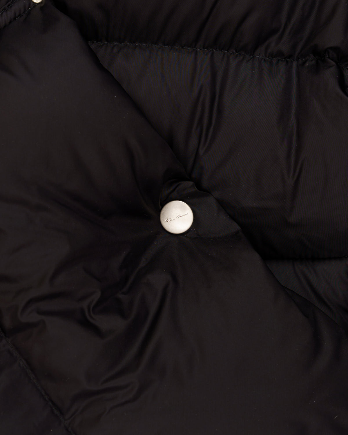 Rick Owens asymmetrical puffer jacket