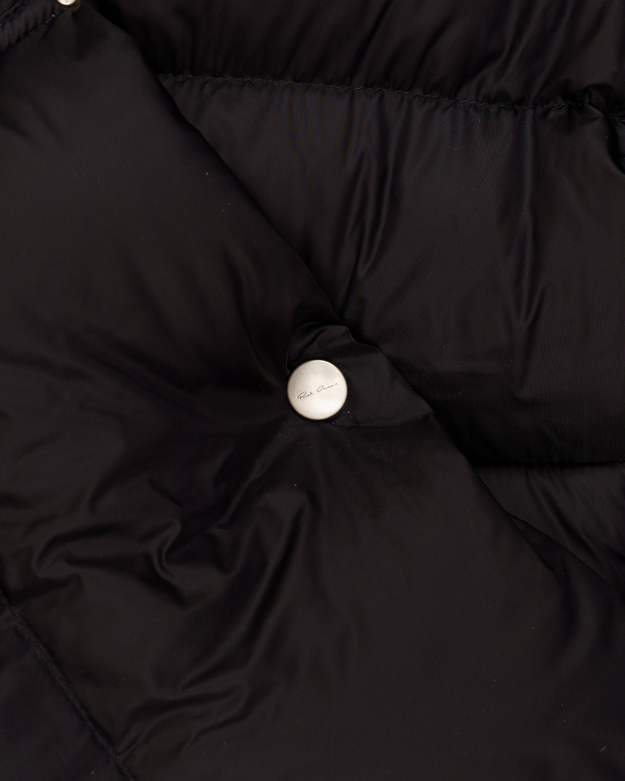 Rick Owens asymmetrical puffer jacket