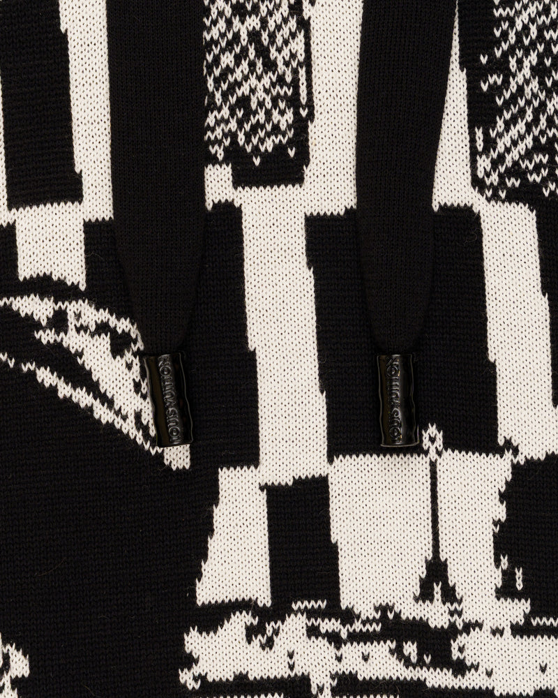 Louis Vuitton parisian collage jacquard hoodie thumbnail