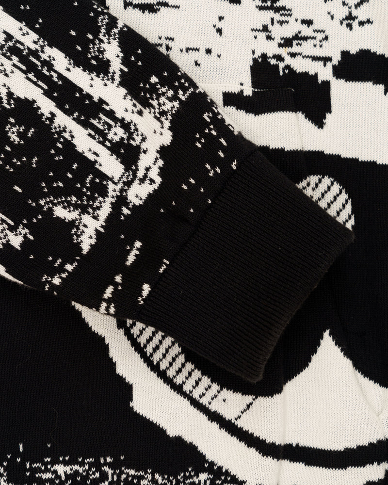Louis Vuitton parisian collage jacquard hoodie thumbnail