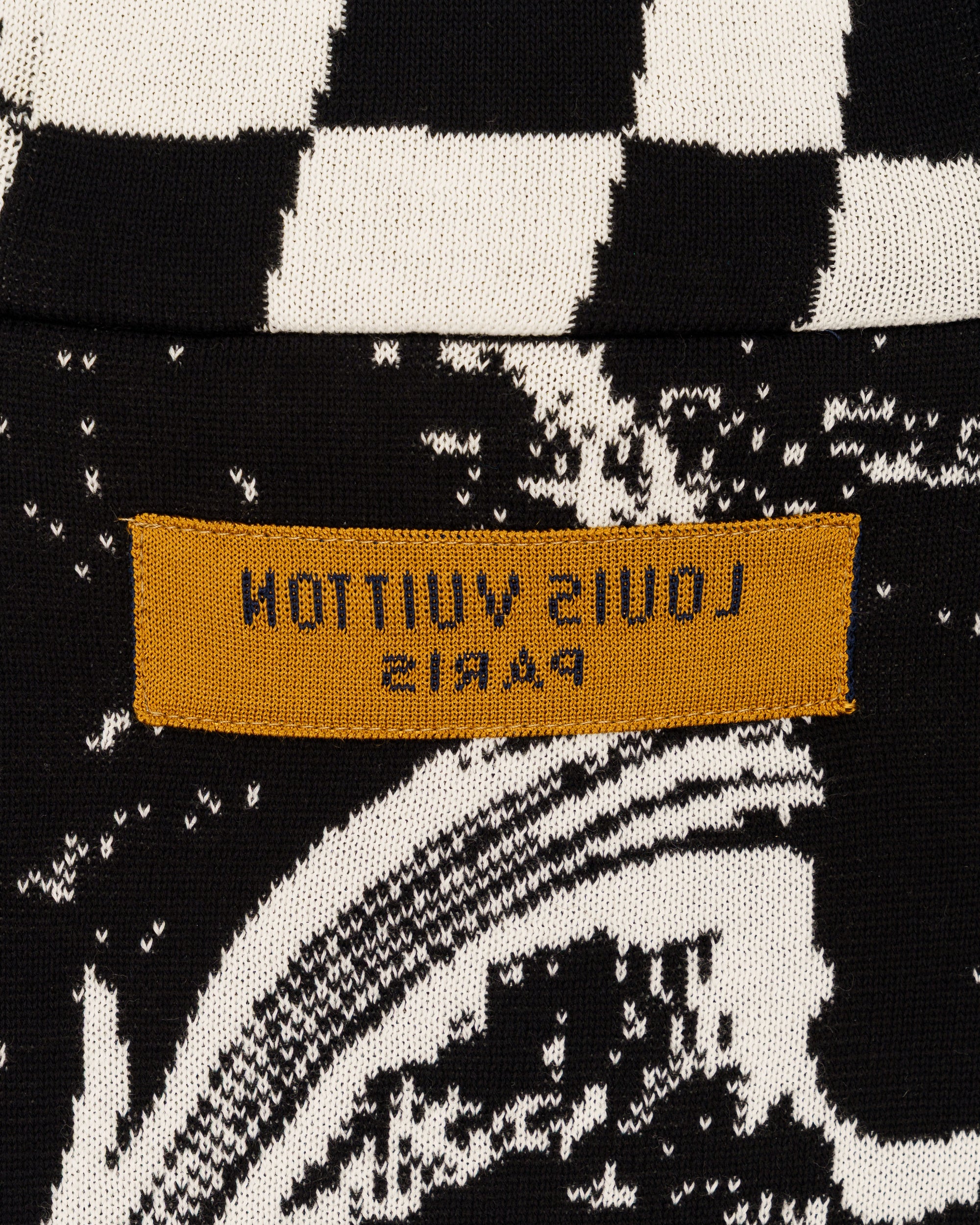 Louis Vuitton parisian collage jacquard hoodie