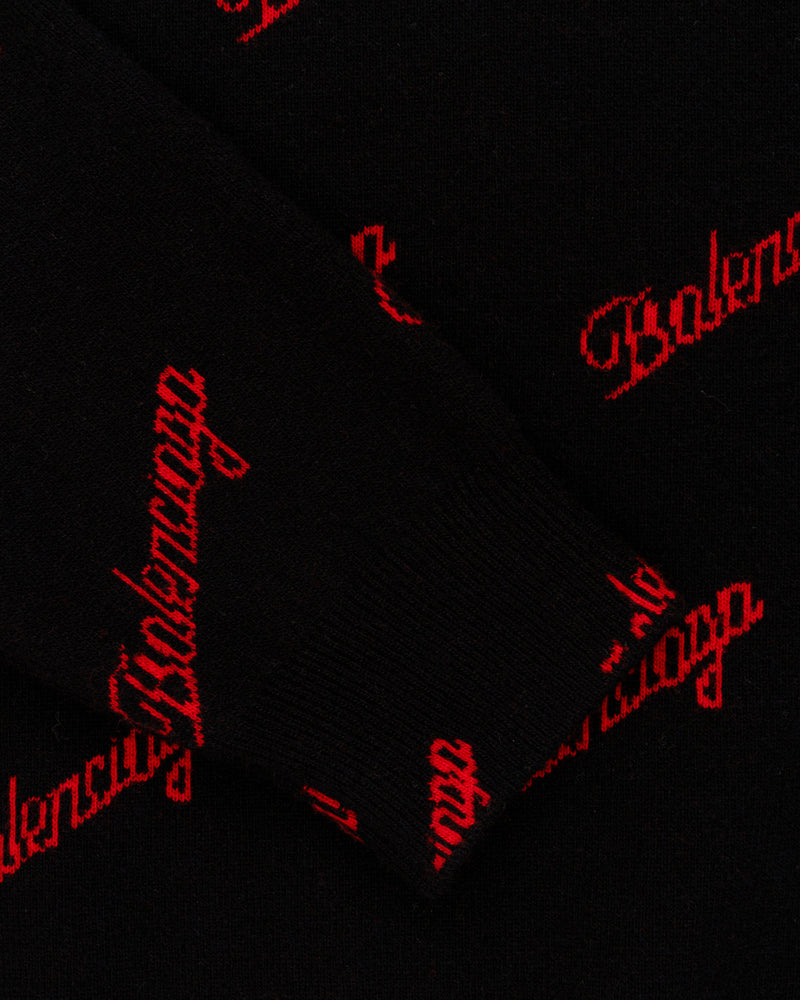 Balenciaga logo sweater thumbnail