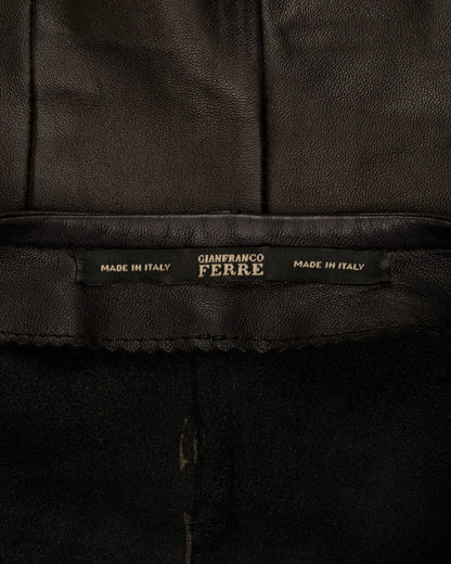 Gianfranco ferre  leather jacket heathen.store