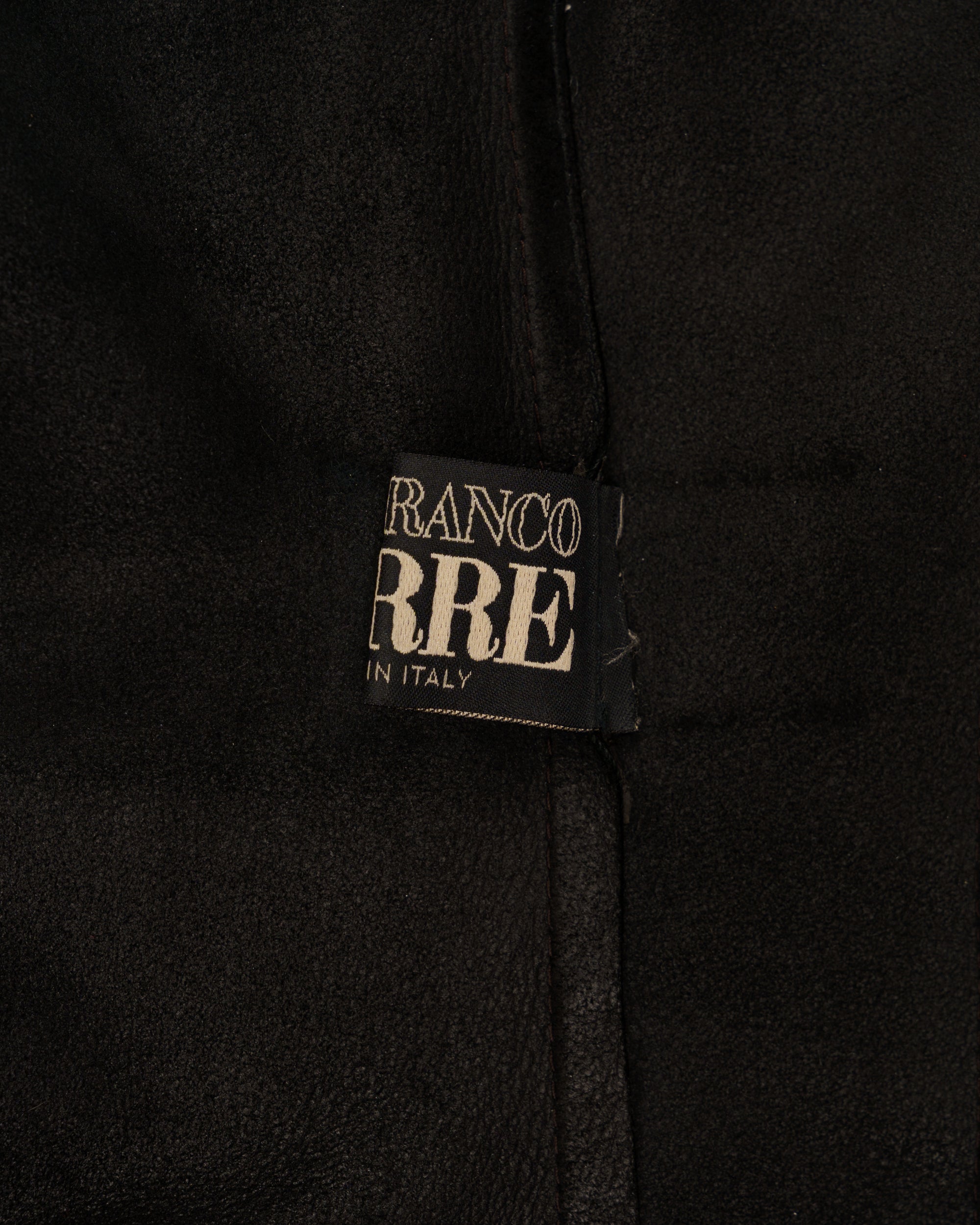 Gianfranco ferre  leather jacket
