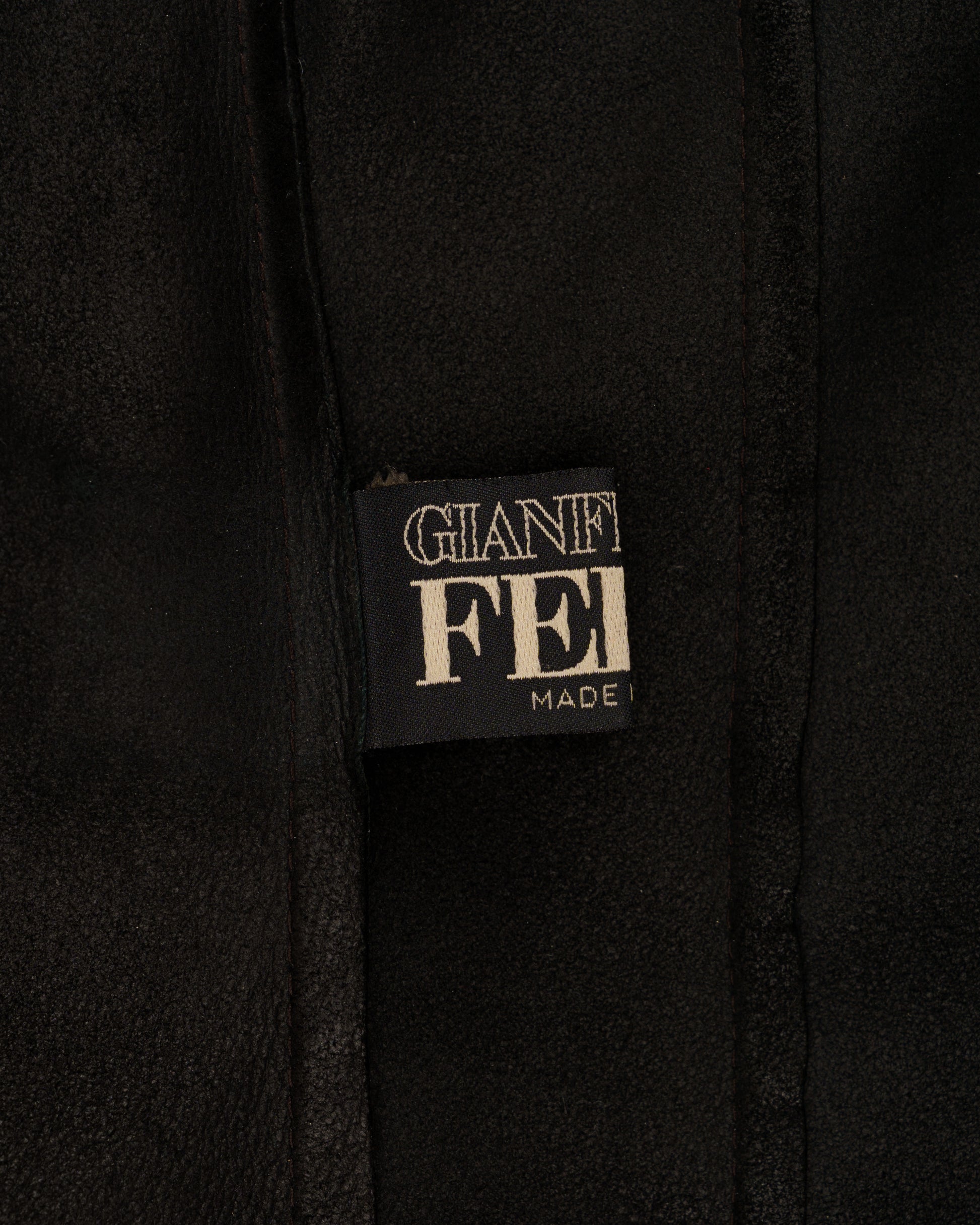 Gianfranco ferre  leather jacket heathen.store