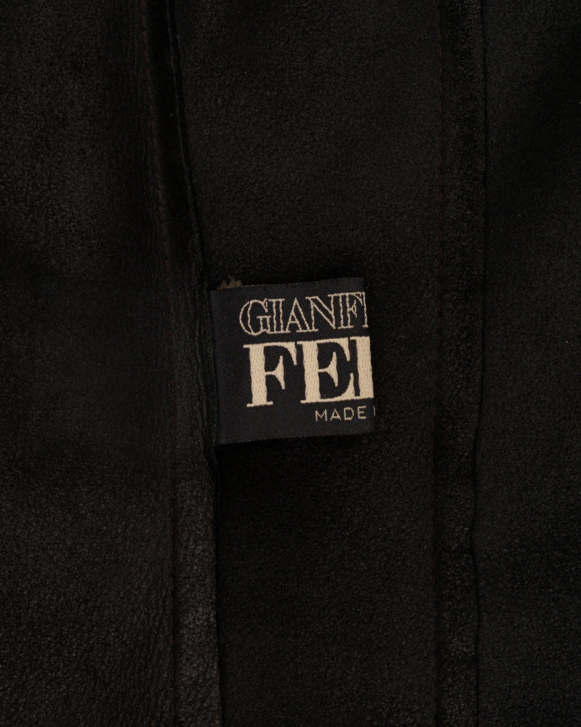 Gianfranco ferre  leather jacket