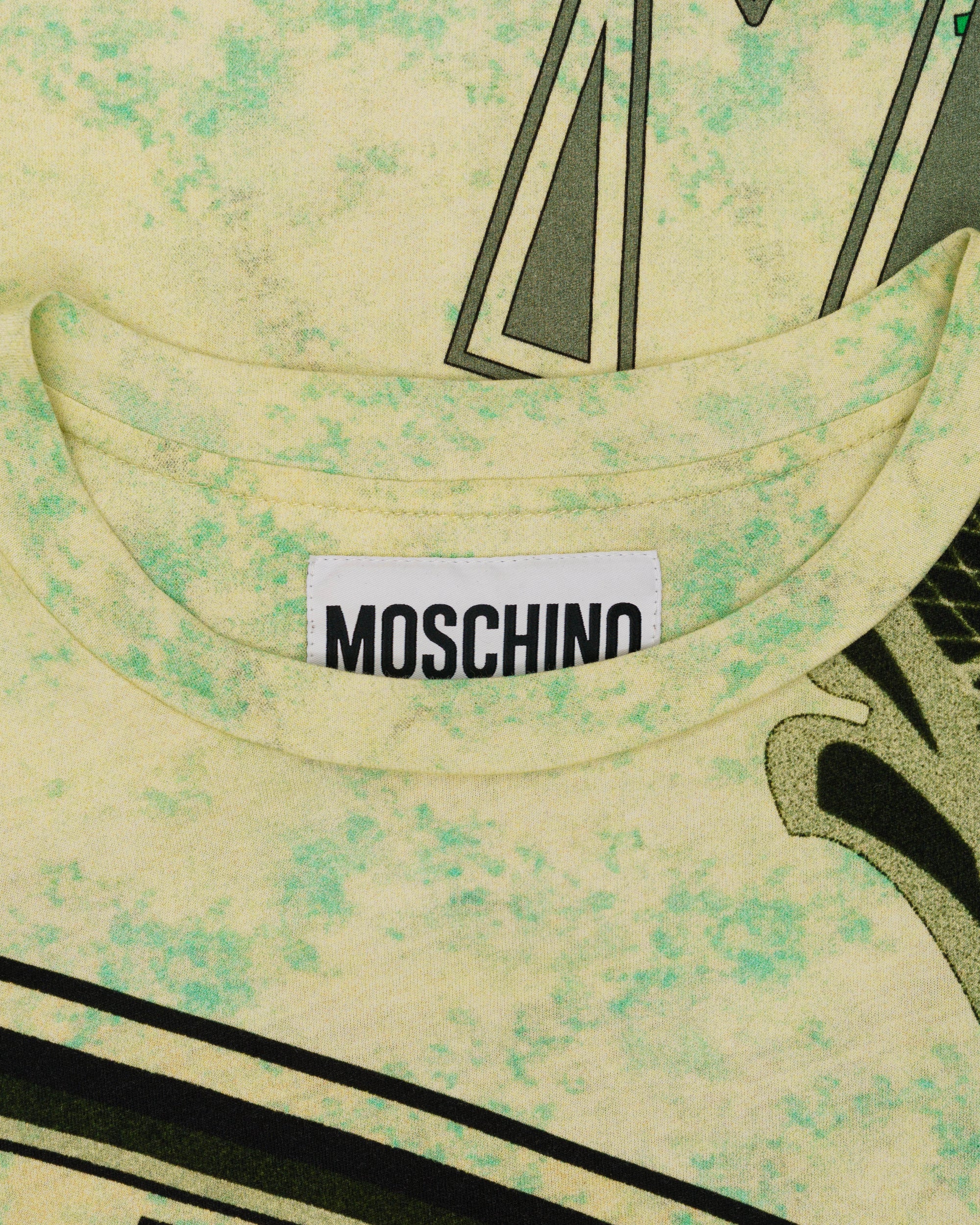 Moschino Couture! Dollar all-over printed t-shirt