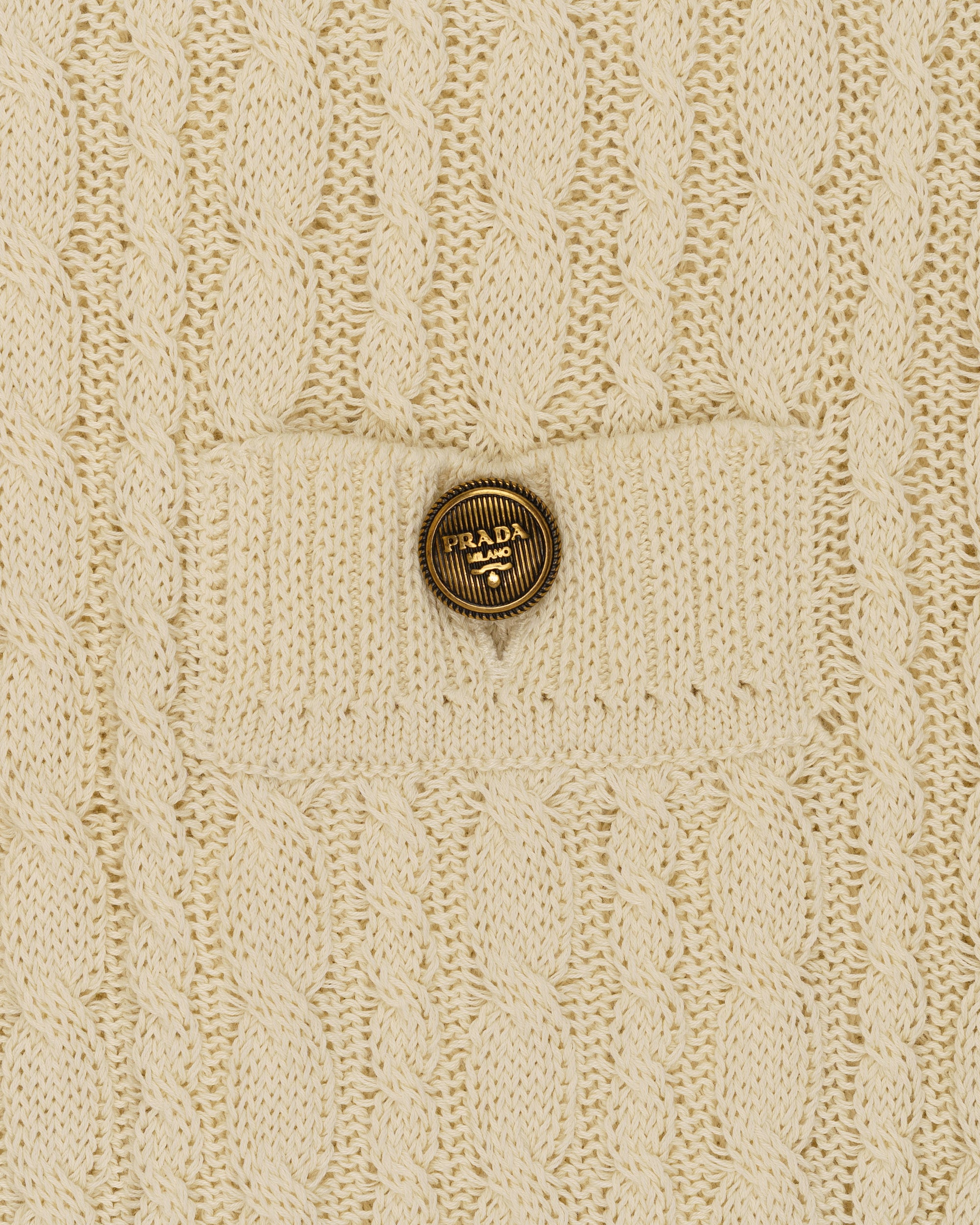 Prada cable knit jumper
