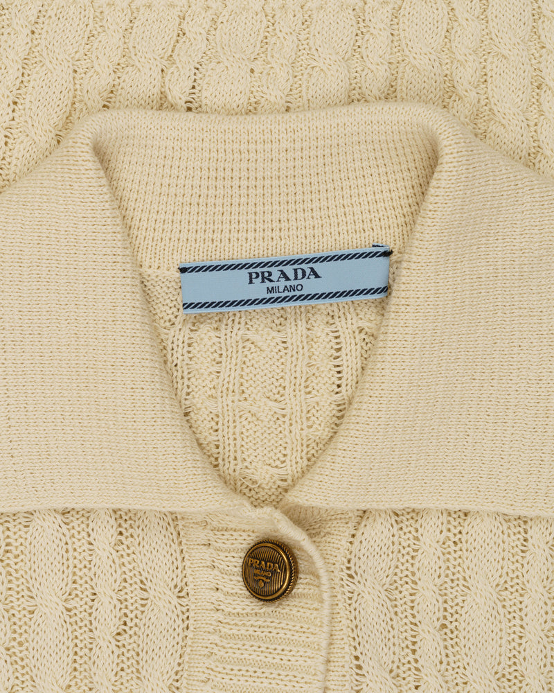 Prada cable knit jumper thumbnail