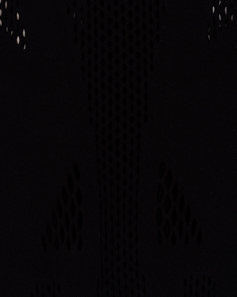 The Attico Mesh Bodysuit Black thumbnail