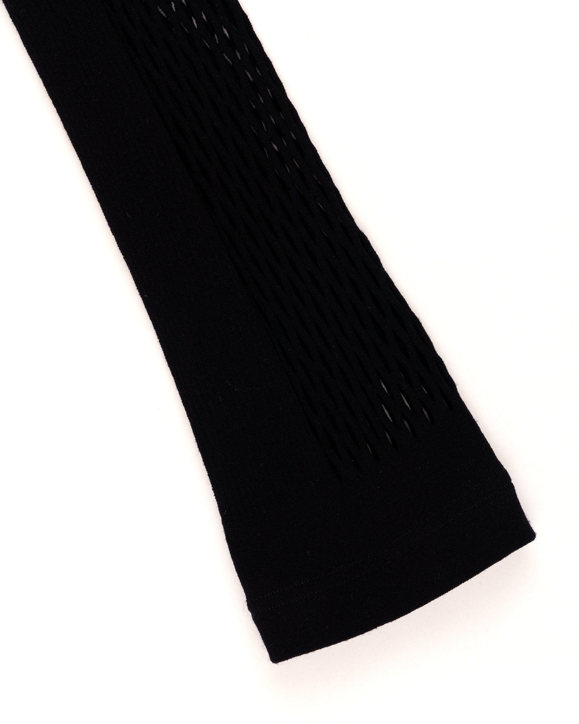 The Attico Mesh Bodysuit Black