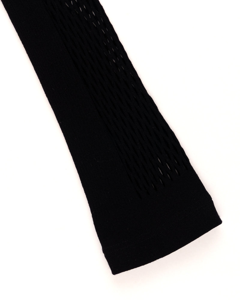 The Attico Mesh Bodysuit Black thumbnail