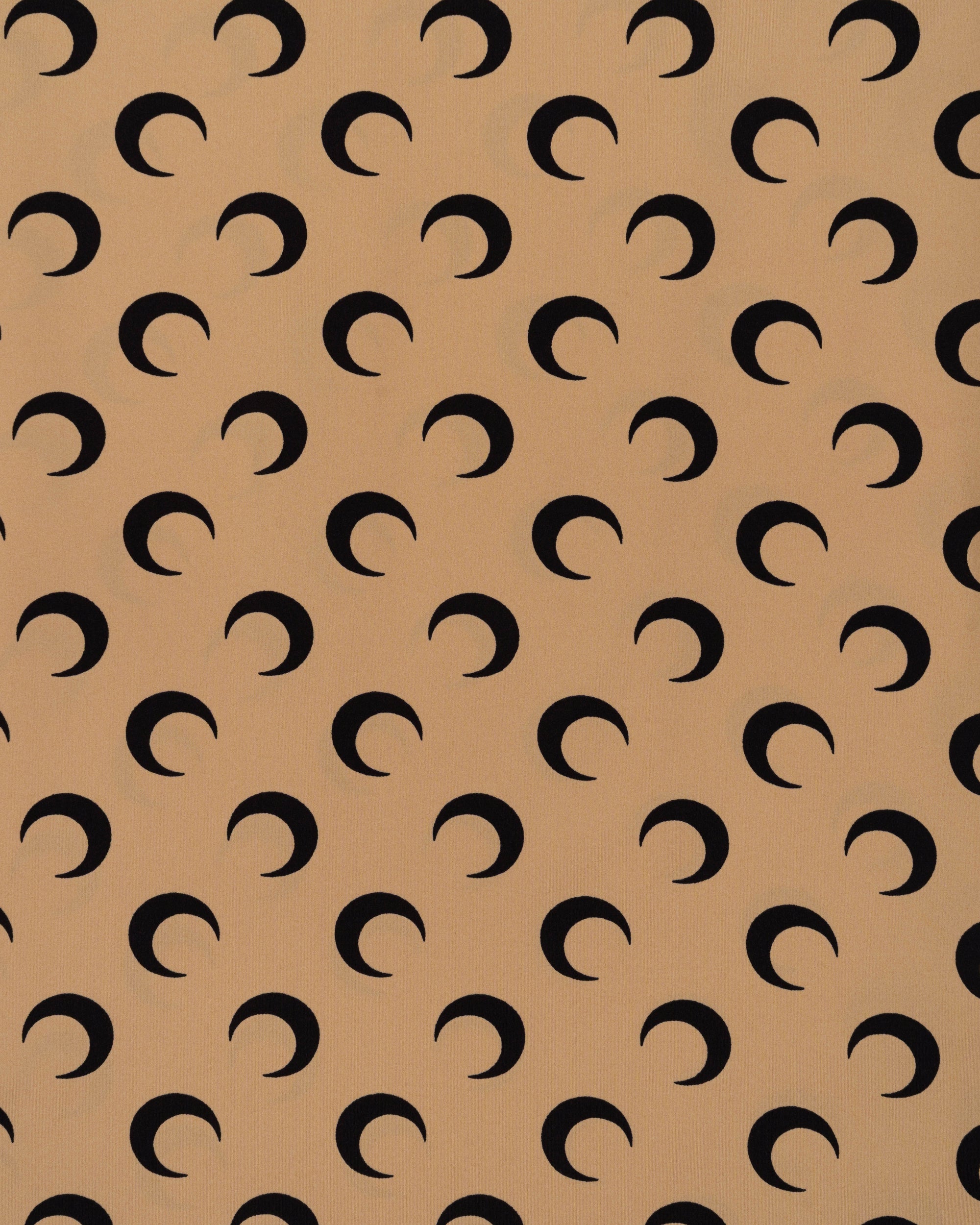 Marine Serre Moon Print Top Beige