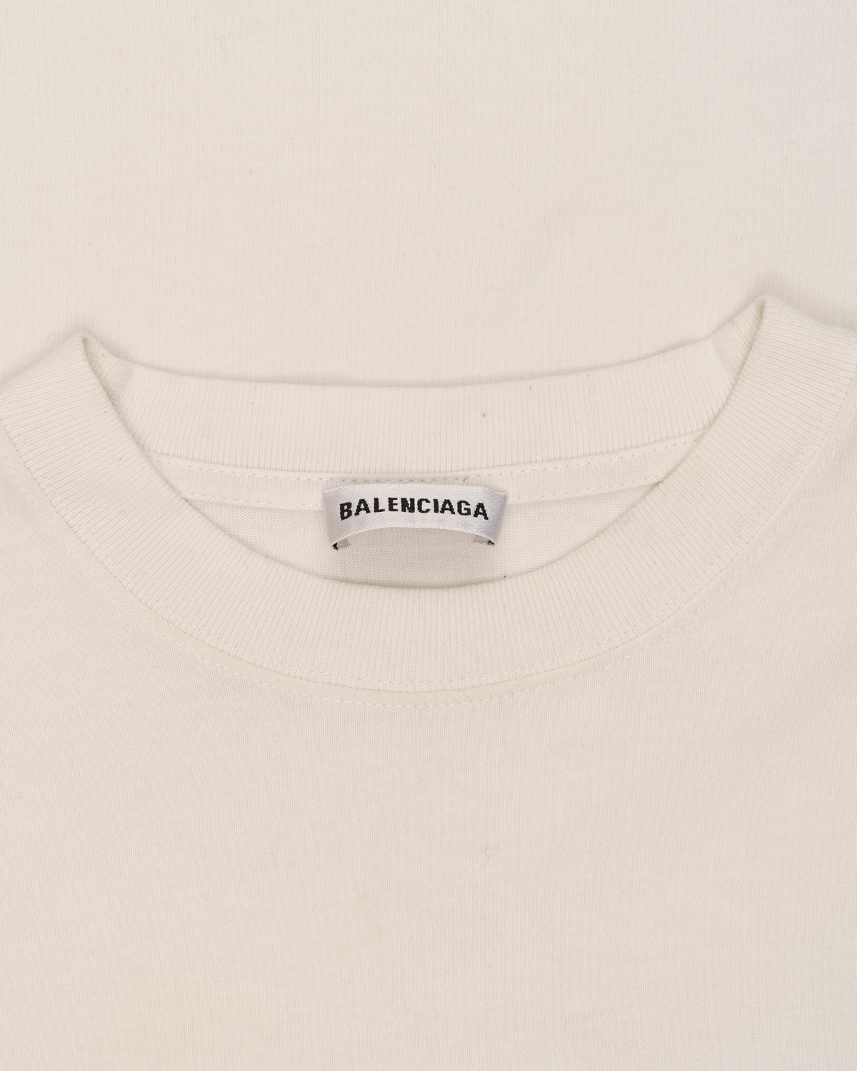 Balenciaga New Copyright Logo Tee White