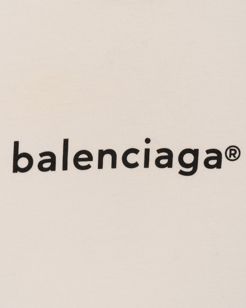 Balenciaga New Copyright Logo Tee White thumbnail