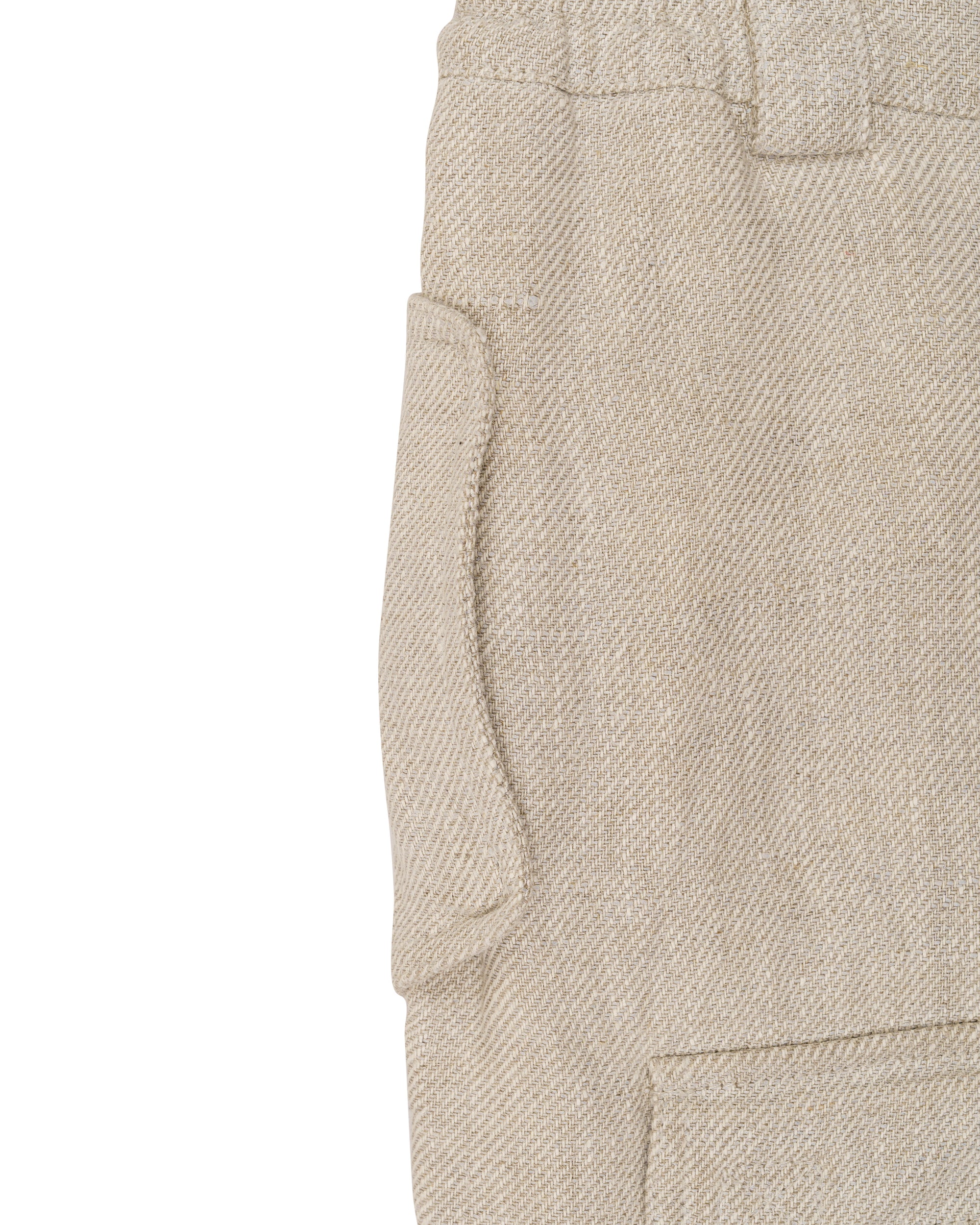 MISBHV linen multipocket cargo shorts