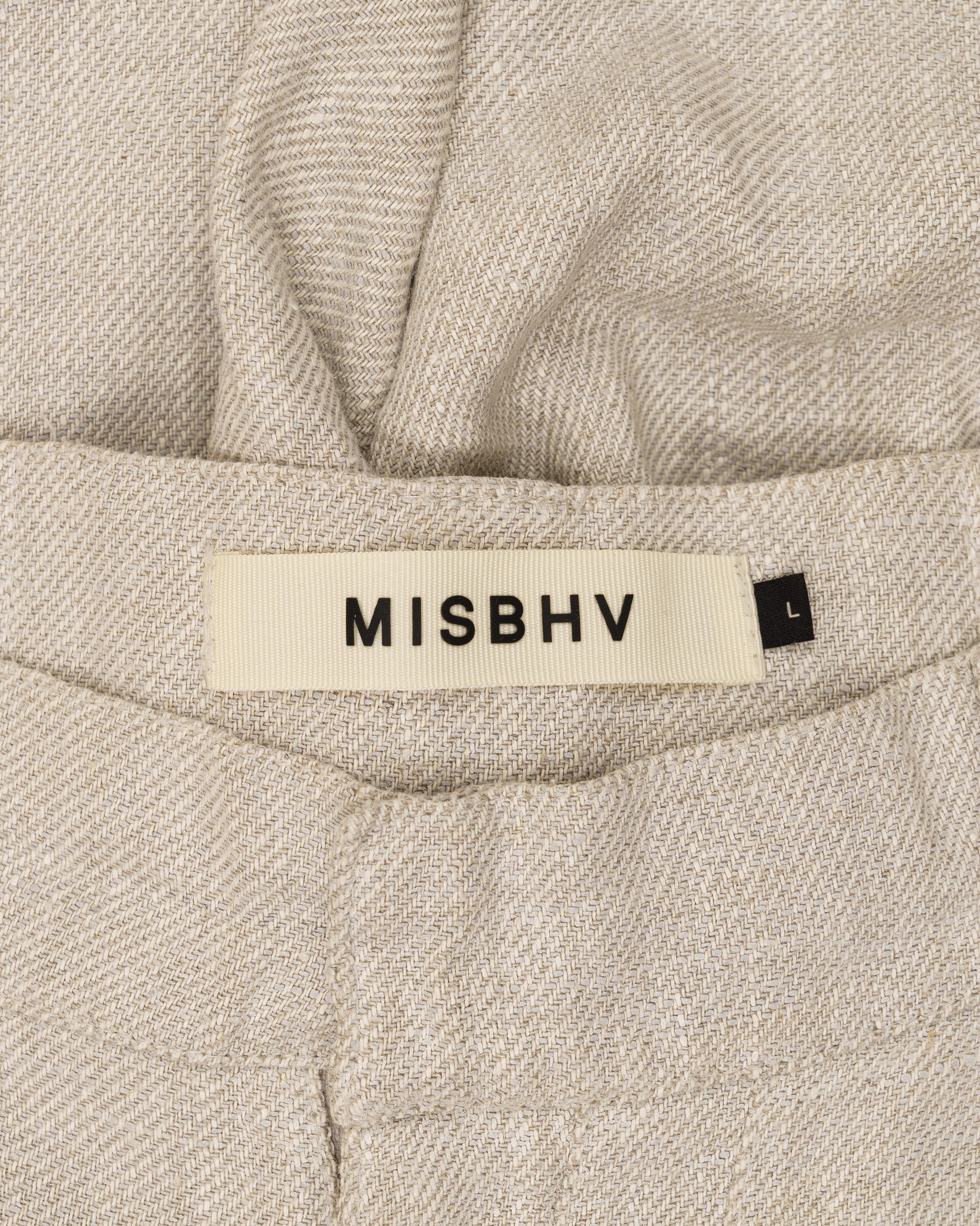 MISBHV linen multipocket cargo shorts