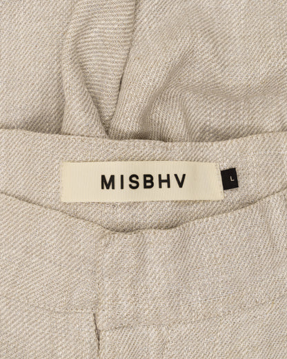 MISBHV linen multipocket cargo shorts