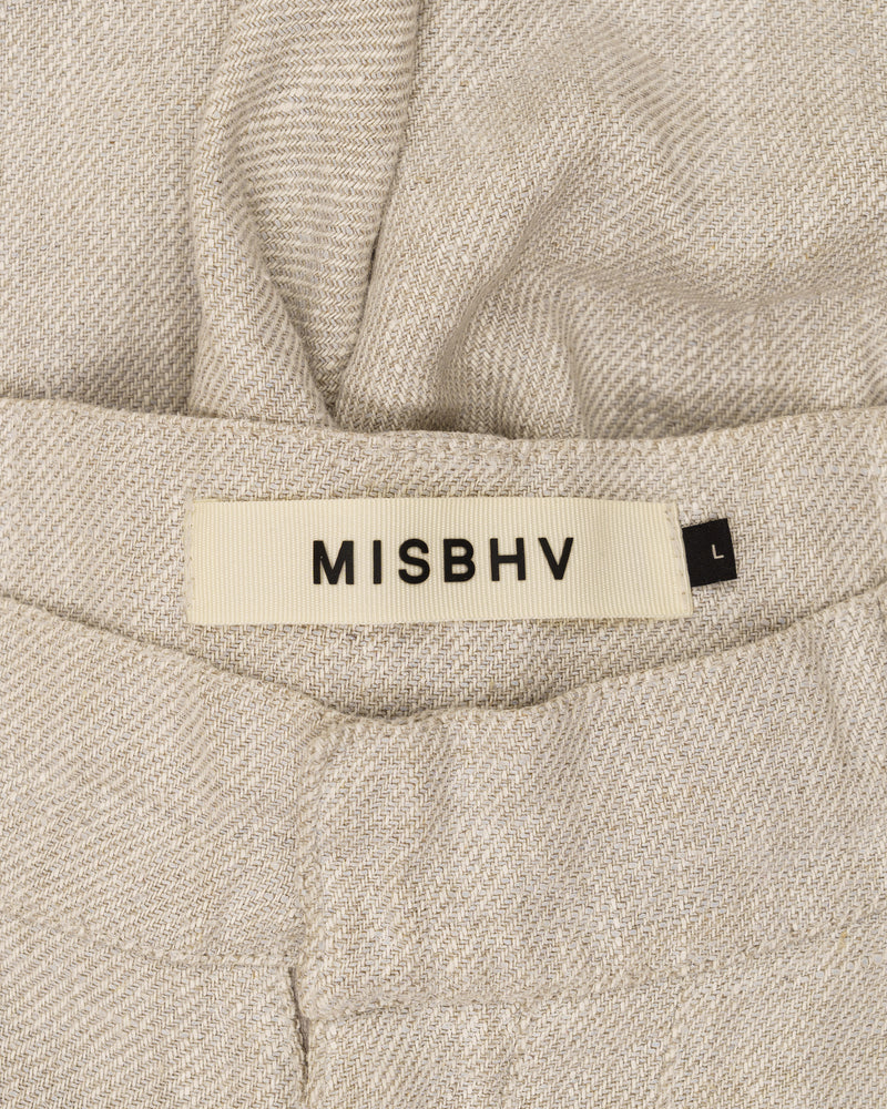 MISBHV linen multipocket cargo shorts thumbnail