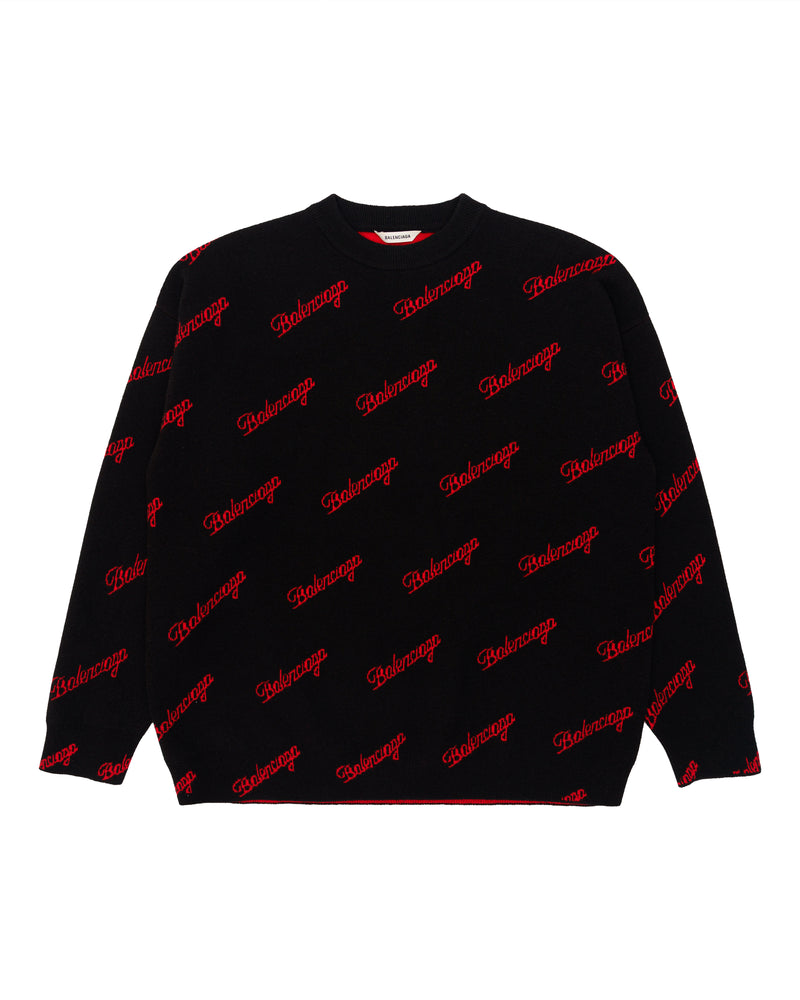 Balenciaga logo sweater