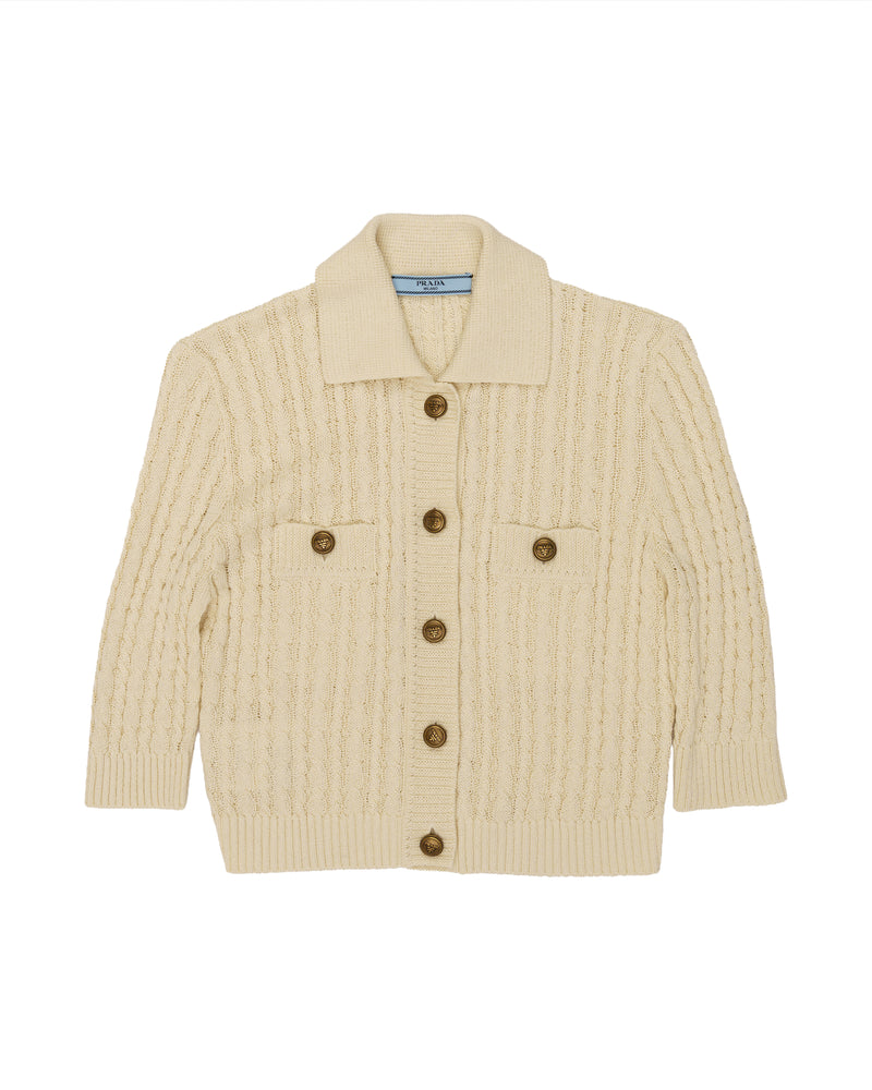 Prada cable knit jumper thumbnail