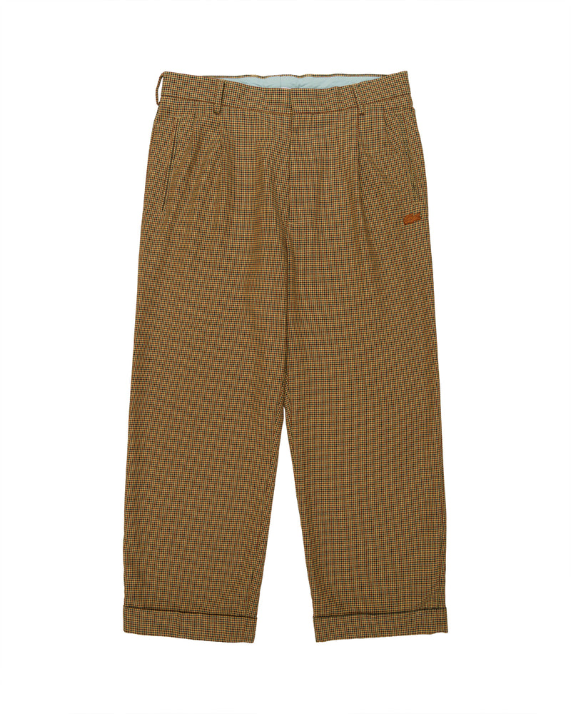 GOLF le FLEUR* x Lacoste tapered checked pants thumbnail