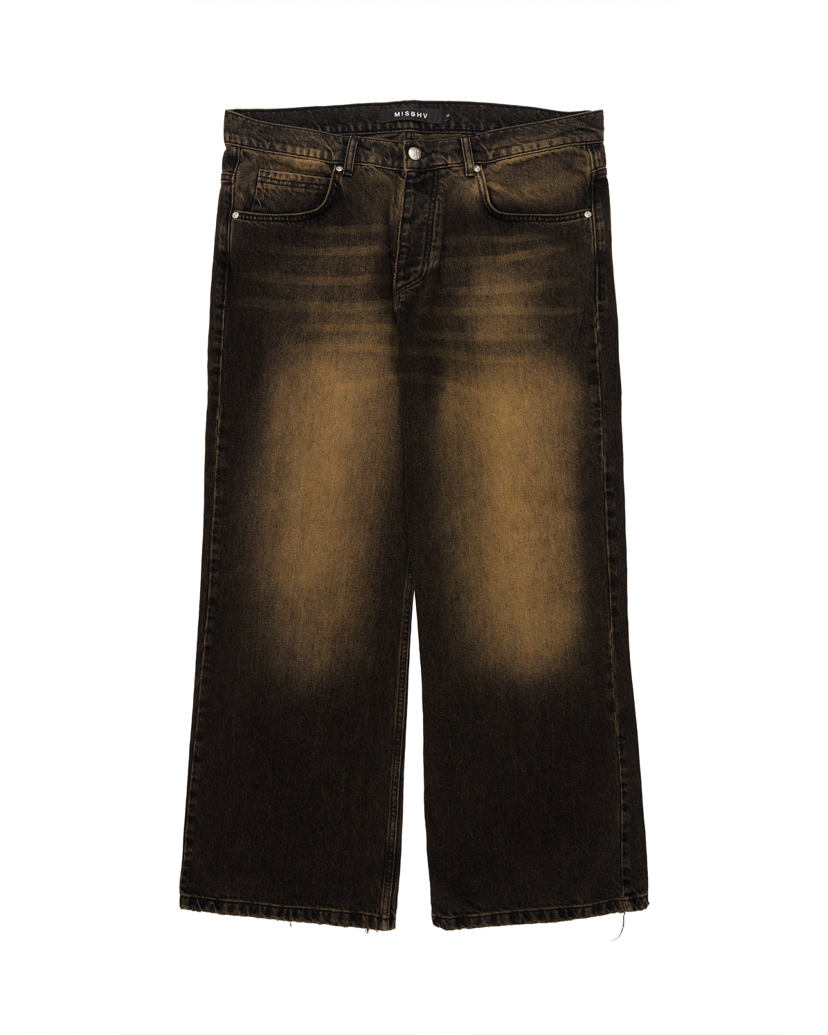 MISBHV grey mud washed denim pants