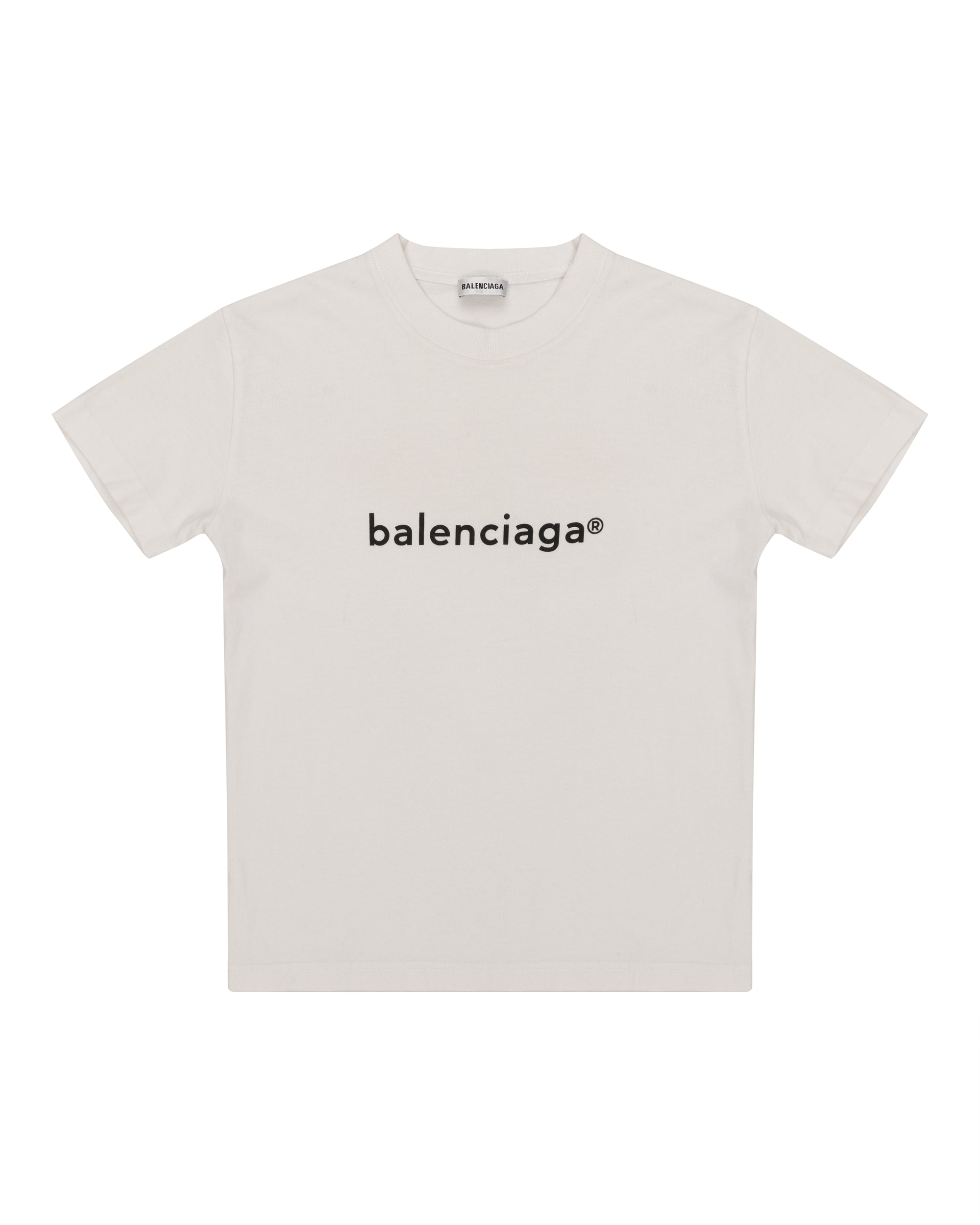 Balenciaga New Copyright Logo Tee White