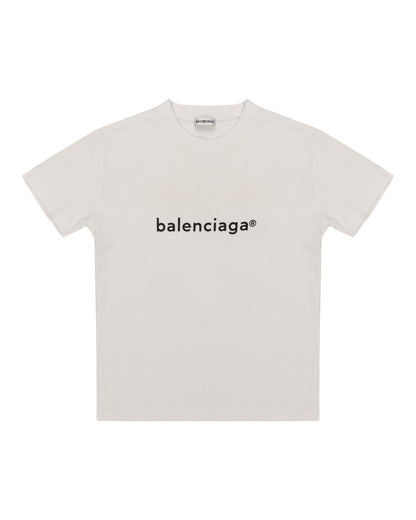Balenciaga New Copyright Logo Tee White