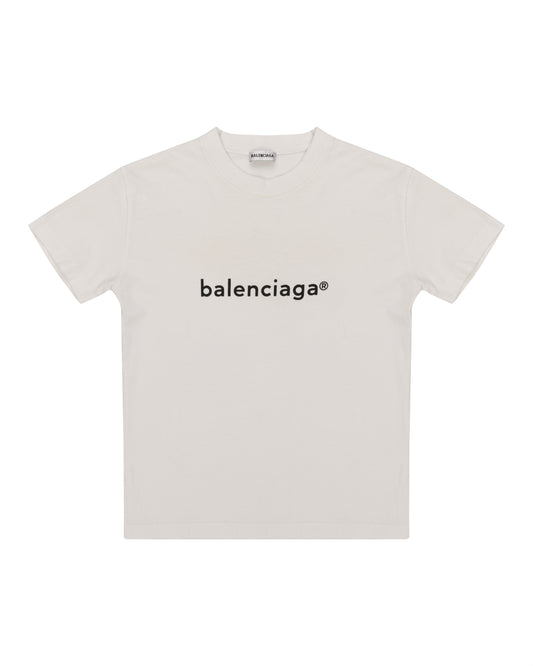 Balenciaga New Copyright Logo Tee White