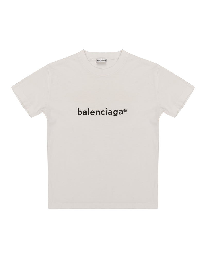 Balenciaga New Copyright Logo Tee White