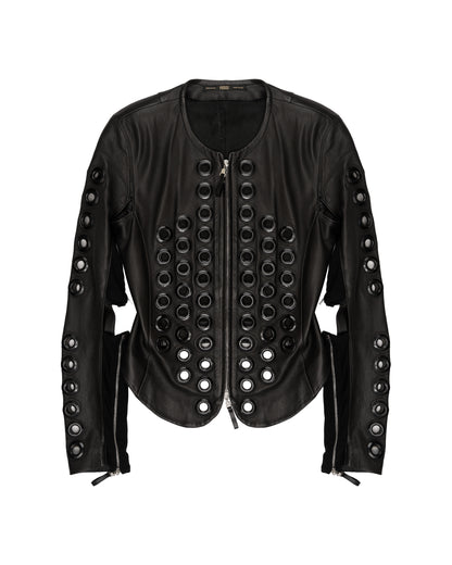 Gianfranco ferre  leather jacket heathen.store
