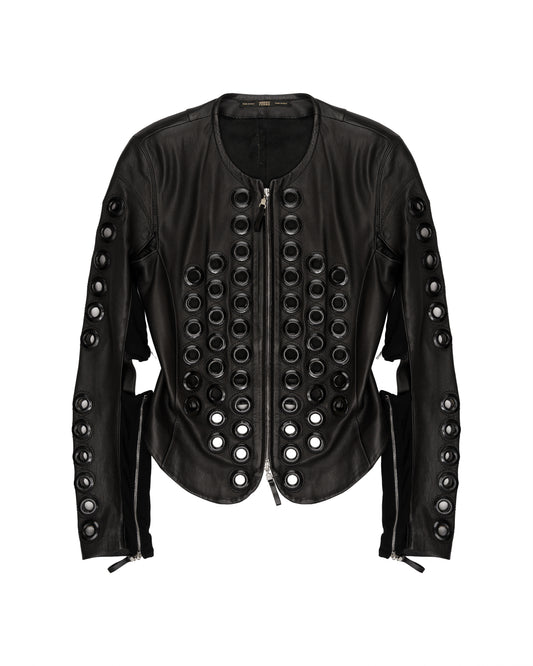 Gianfranco ferre  leather jacket heathen.store