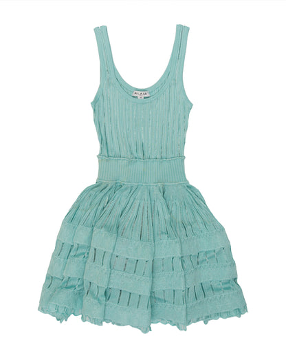 Alaïa Alaïa Open-knit minidress