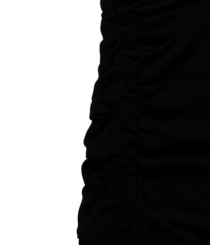 Off-White seasonal mini draped dress