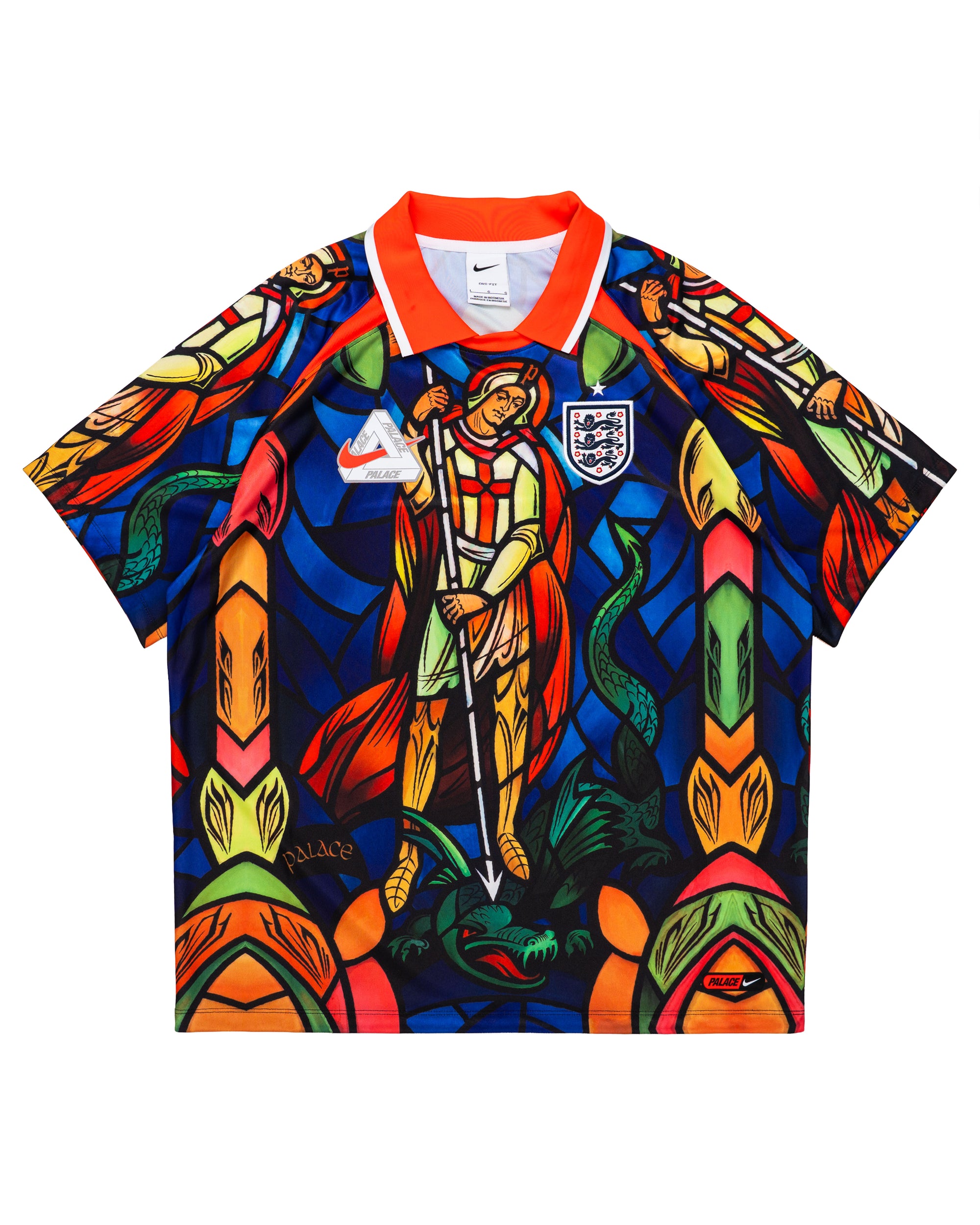 Palace x Nike England Stained Glass Jersey