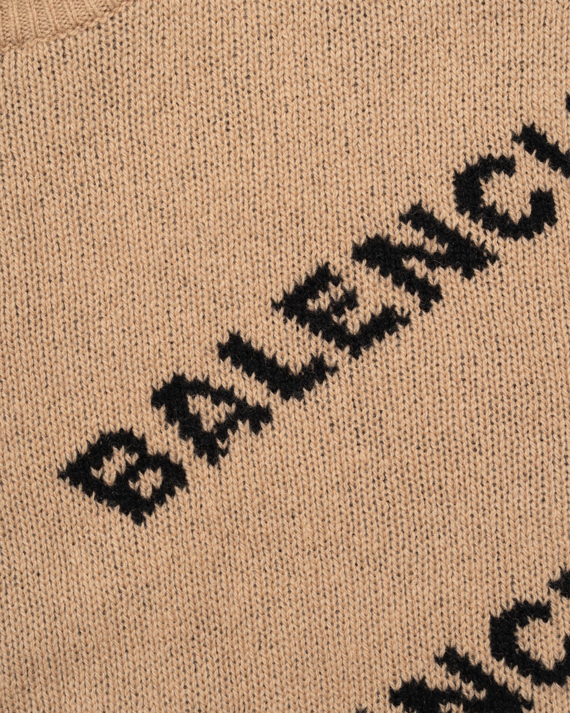 Balenciaga brown all-over logo sweater Balenciaga