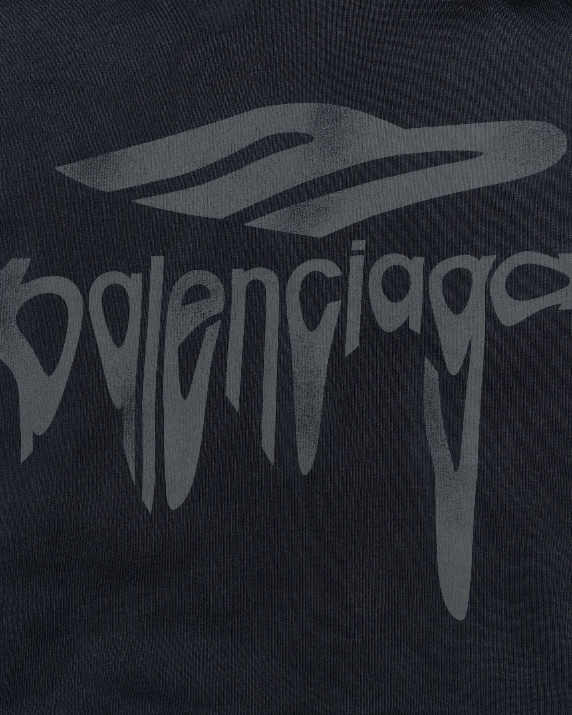 Balenciaga 3B liquified molleton archetype hoodie