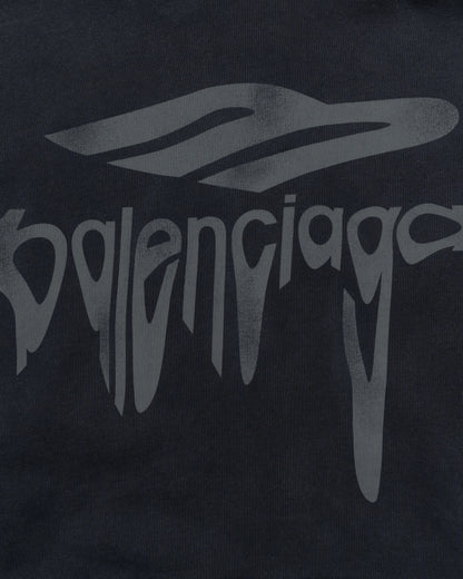 Balenciaga 3B liquified molleton archetype hoodie Balenciaga